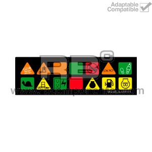 ADH. VISOR DE ICONOS SUP. - 800AJ ( OBSOLETA, AHOR
