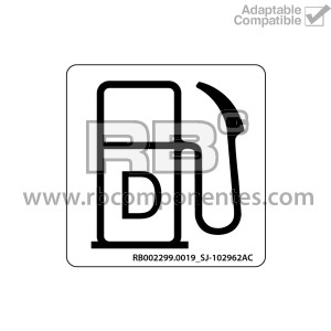 DECAL DIESEL AD/CO/EQ SJ 102962