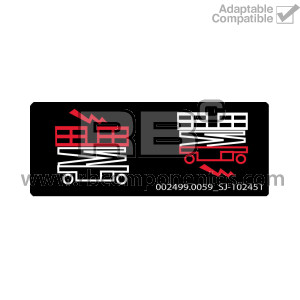COMPATIBLE DECAL  REF. SJ. 102451