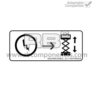 COMPATIBLE DECAL  REF. SJ. 130790AA