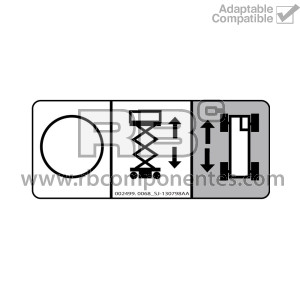 COMPATIBLE DECAL  REF. SJ. 130798AA