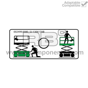COMPATIBLE DECAL  REF. SJ.130617AB