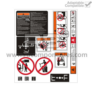 DECAL KIT FOR ALL TYPES OF FORKLIFTS