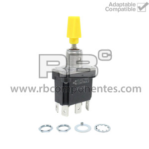 3 POS. SWITCHES RETURN TO CENTER, (6F) YELLOW LEVE