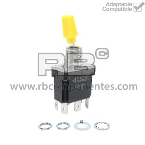 TWO FIXED POSITIONS SWITCHES, TWO POLES (6 CONTACT