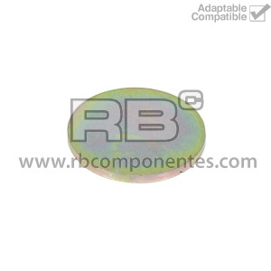 PATIN REDONDO METALICO 41X3MM