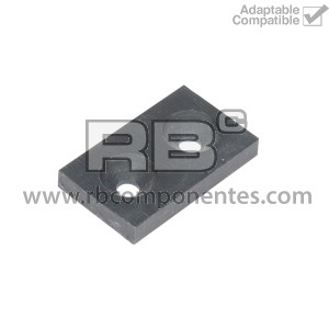 PATIN RECTANGULAR 50X30X7MM