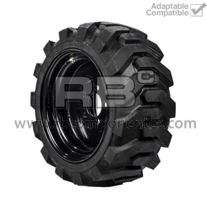 RIGHT WHEEL FOR COMP 10/12 DX (RIM INCLUDED)