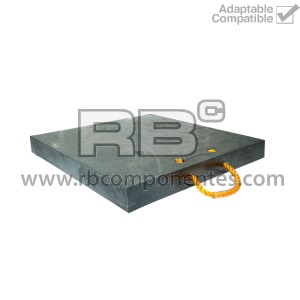 PLACA APOYO ESTABILIZADOR 400X400X40