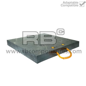 PLACA APOYO ESTABILIZADOR 500X500X50