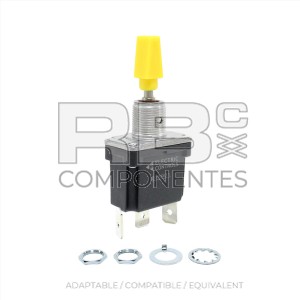3 POS. SWITCHES RETURN TO CENTER, (3F) YELLOW LEV