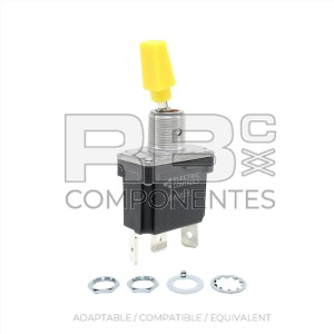 TWO POSIT. SWITCHES RETURN TO BEGINNING, 3 FASTONS