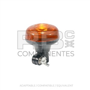 ROTATIVO MINI TUBULAR FIJO LED 12-24V