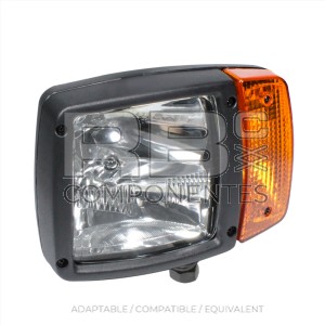 FLASHING BEACON LEFT WITH LOWER SUPPORT