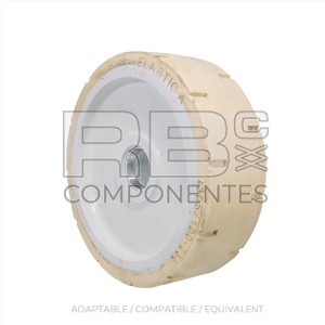 RUEDA SUPERELÁSTICA TRASERA 305/100-255 UR (T.E.)