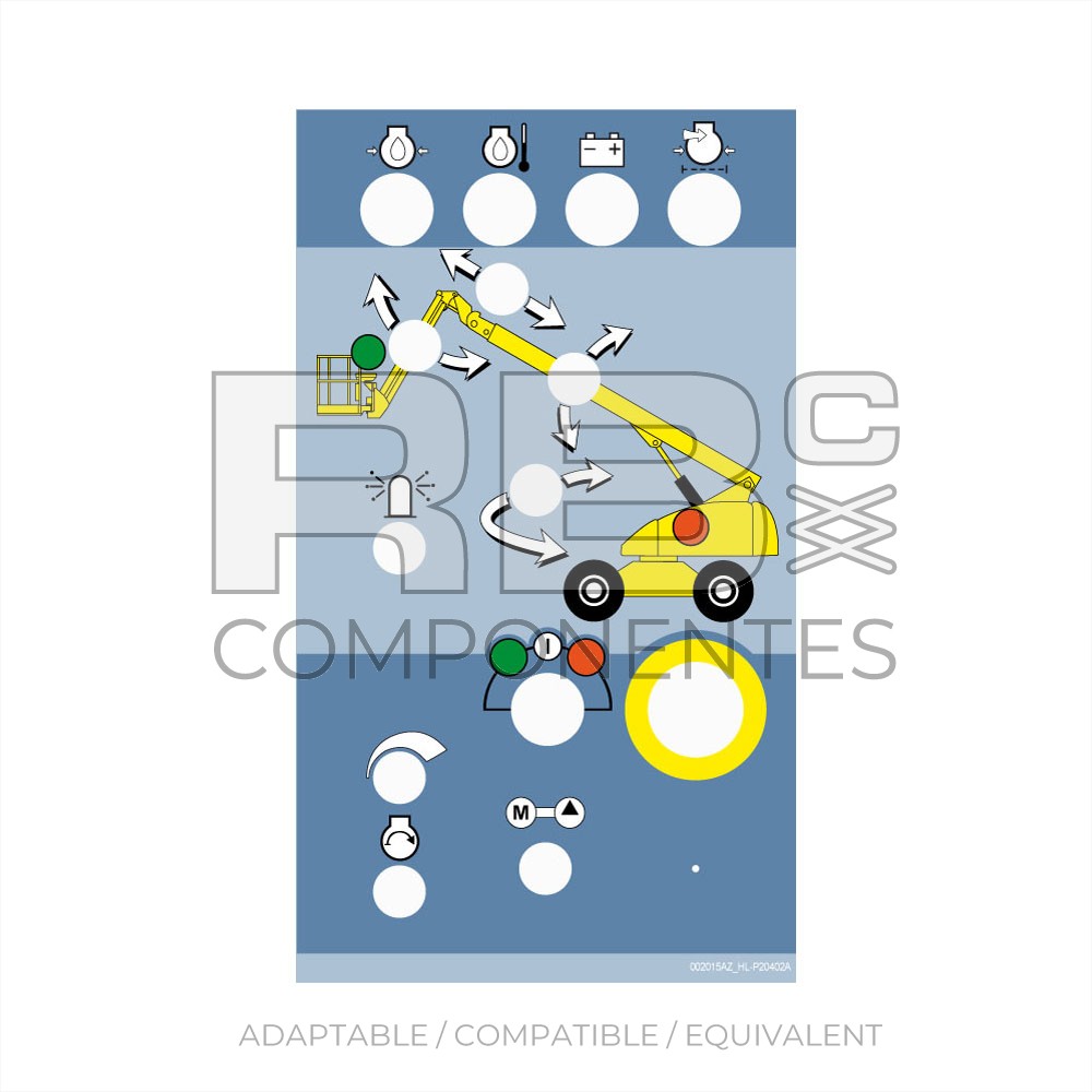 LOWER BOX DECAL FOR ARTICUL DIESEL LAST GEN (BLUE)