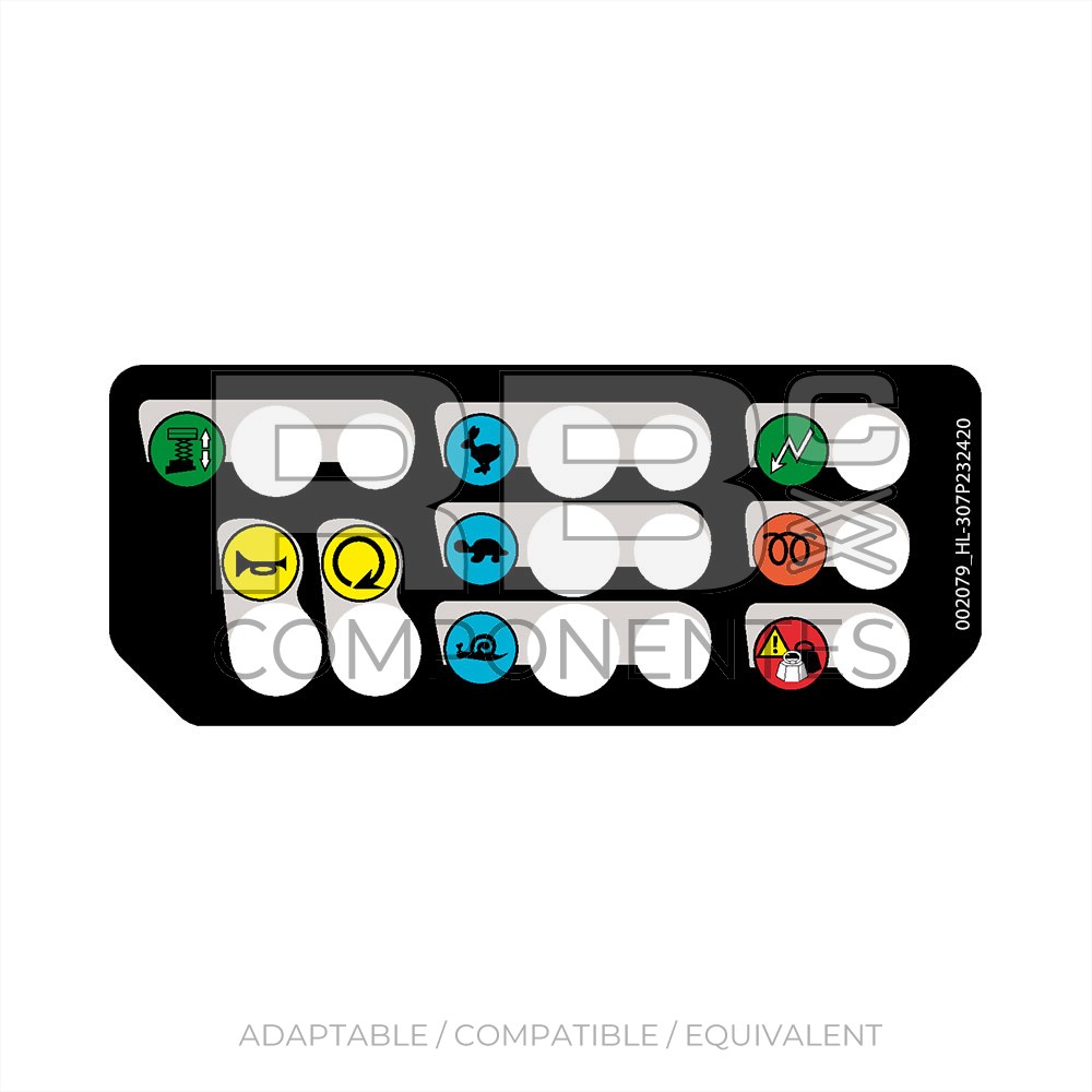 ADHESIVO FUNCION PARA CUADRO SUPERIOR COMPACT DX