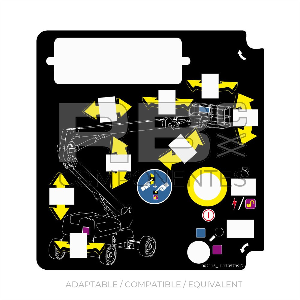FUNCTION DECAL ? LOWER BOX.