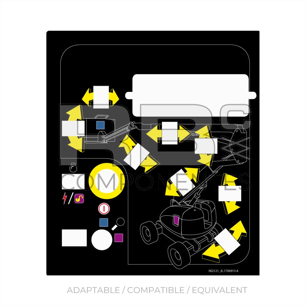 FUNCTION DECALS ? LOWER BOX