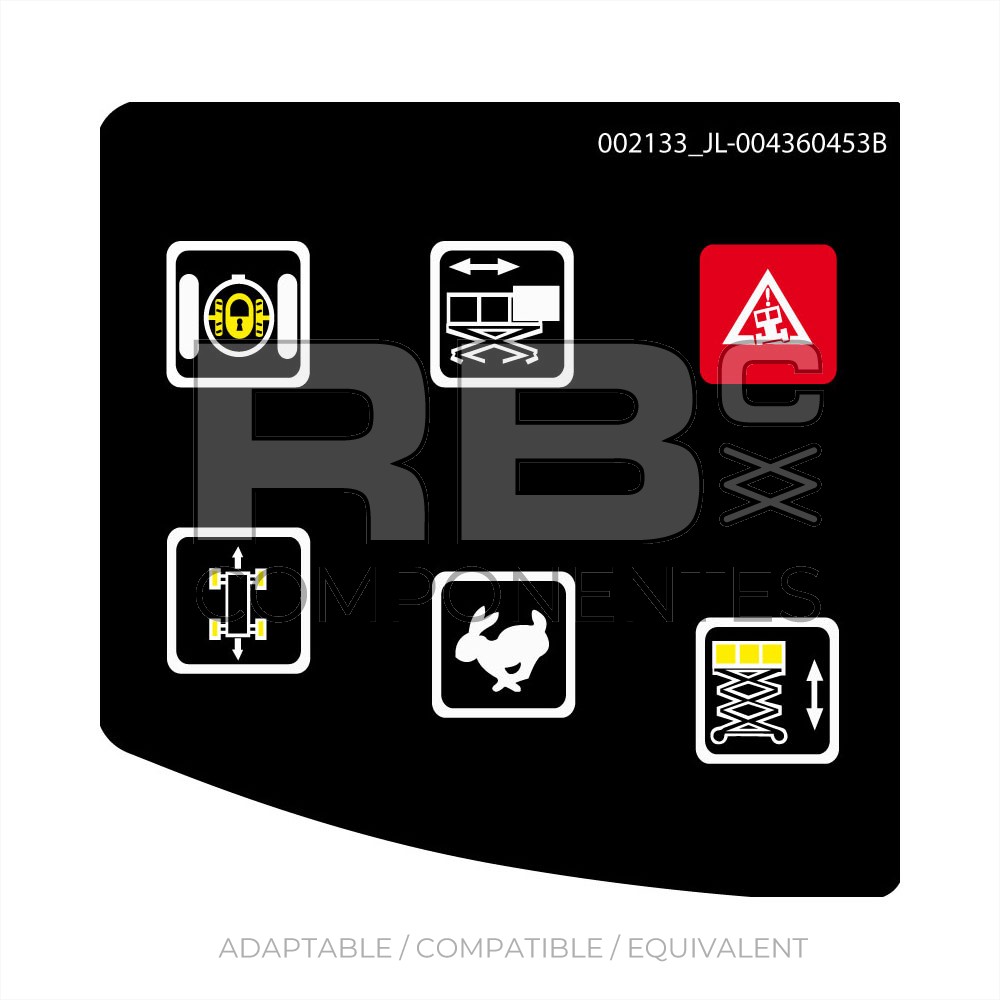 FUNCTION DECAL ? UPPER BOX.
