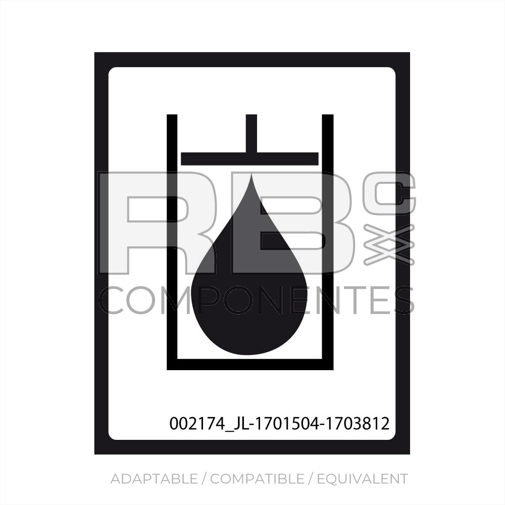 HYDRAULIC OIL DECAL FOR JLG.