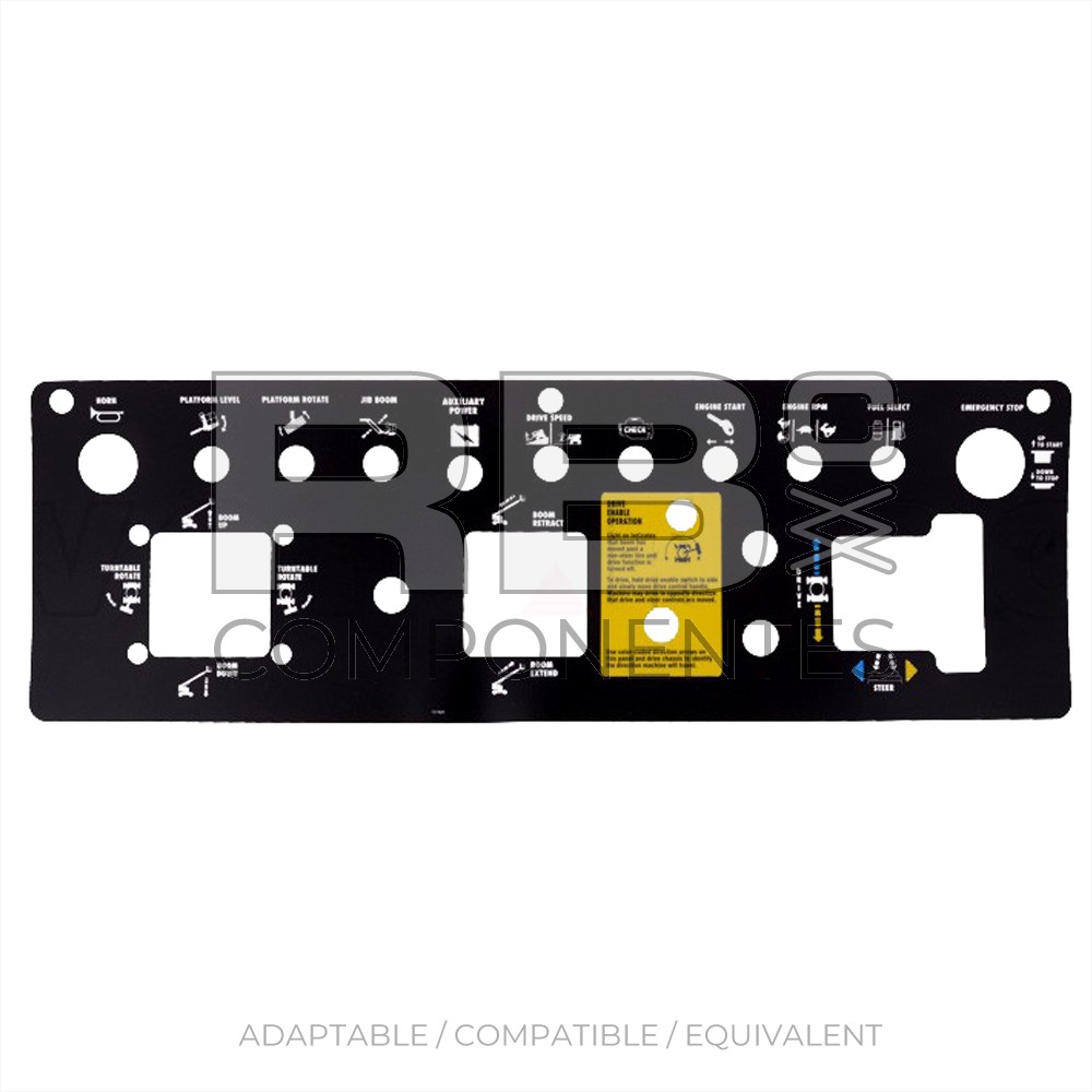 COMPATIBLE DECAL GE-72162_A ENGLISH