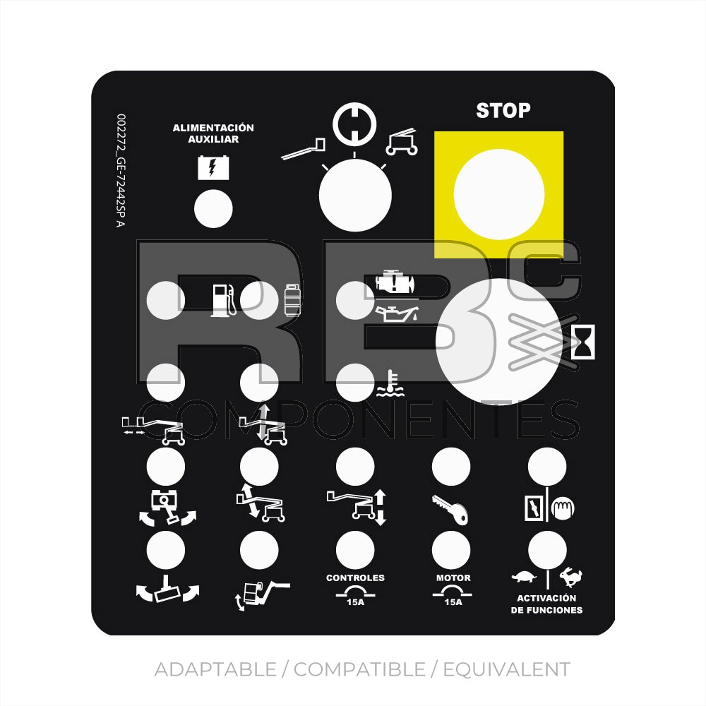 ADH. FUNC. CUADRO INF. GE-Z45/25 (A.D) Y (A.E.)