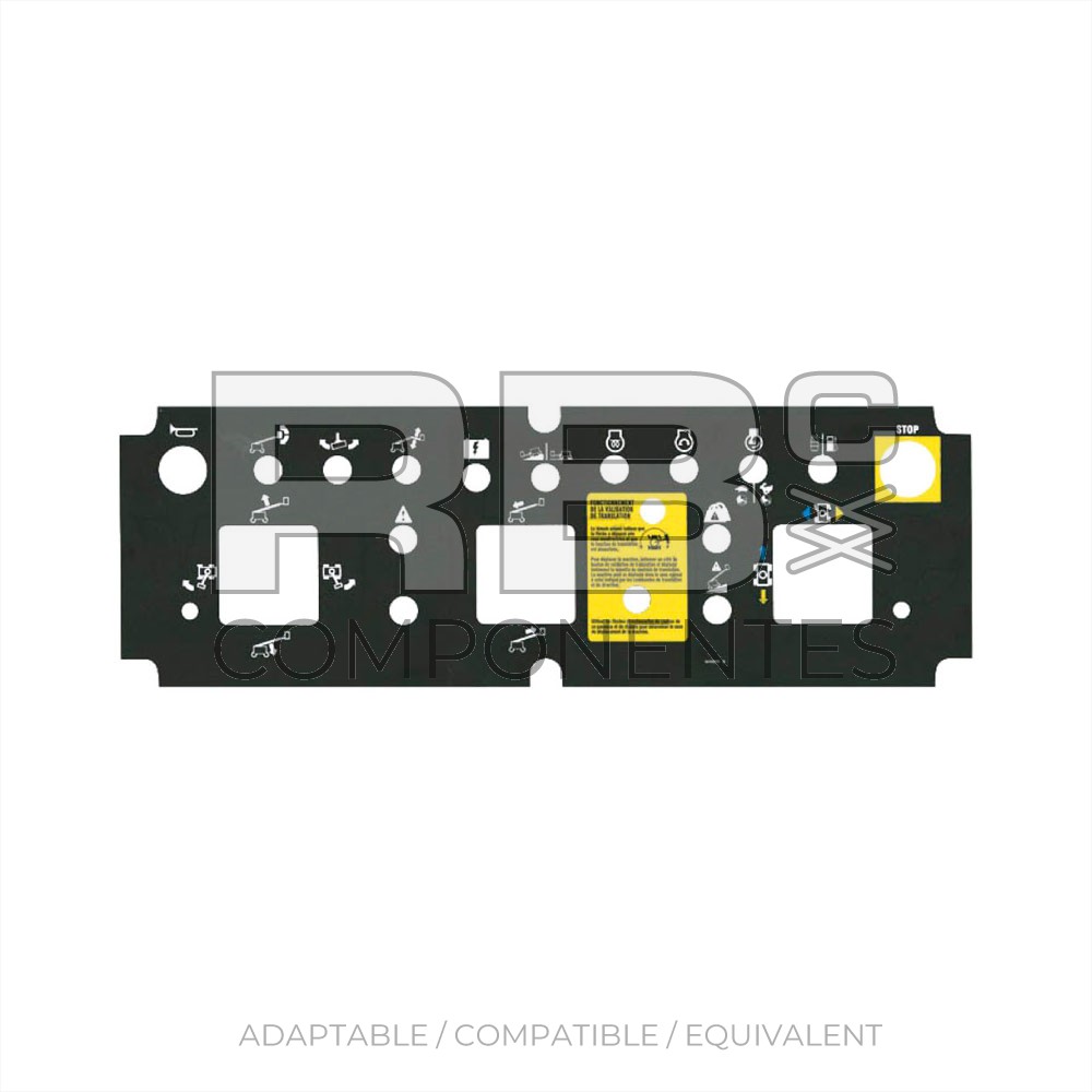 COMPATIBLE DECAL GE-82456 FRANCES