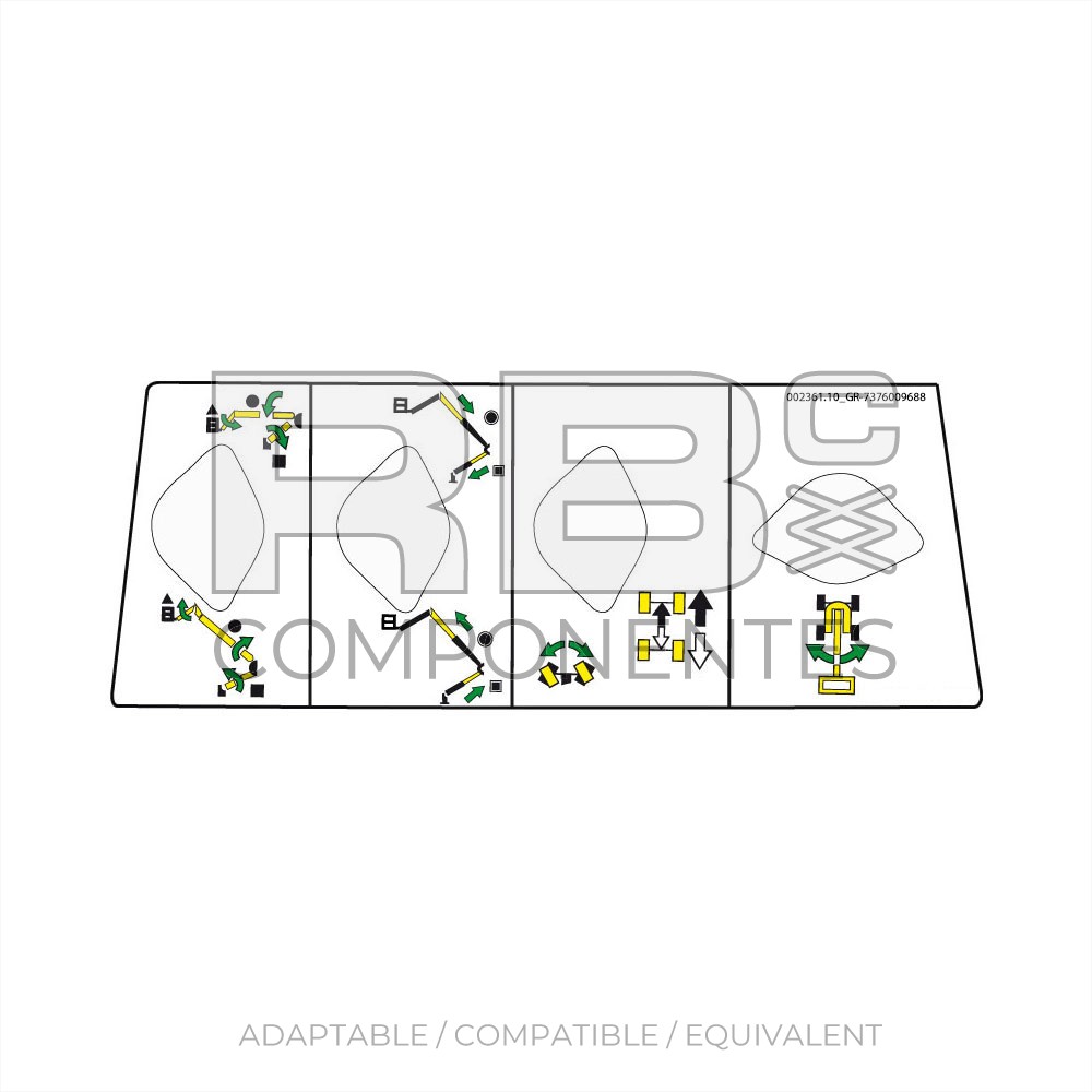 ADH. FUNC. SUP. PANEL JOYSTICK PARA GRV-A125J