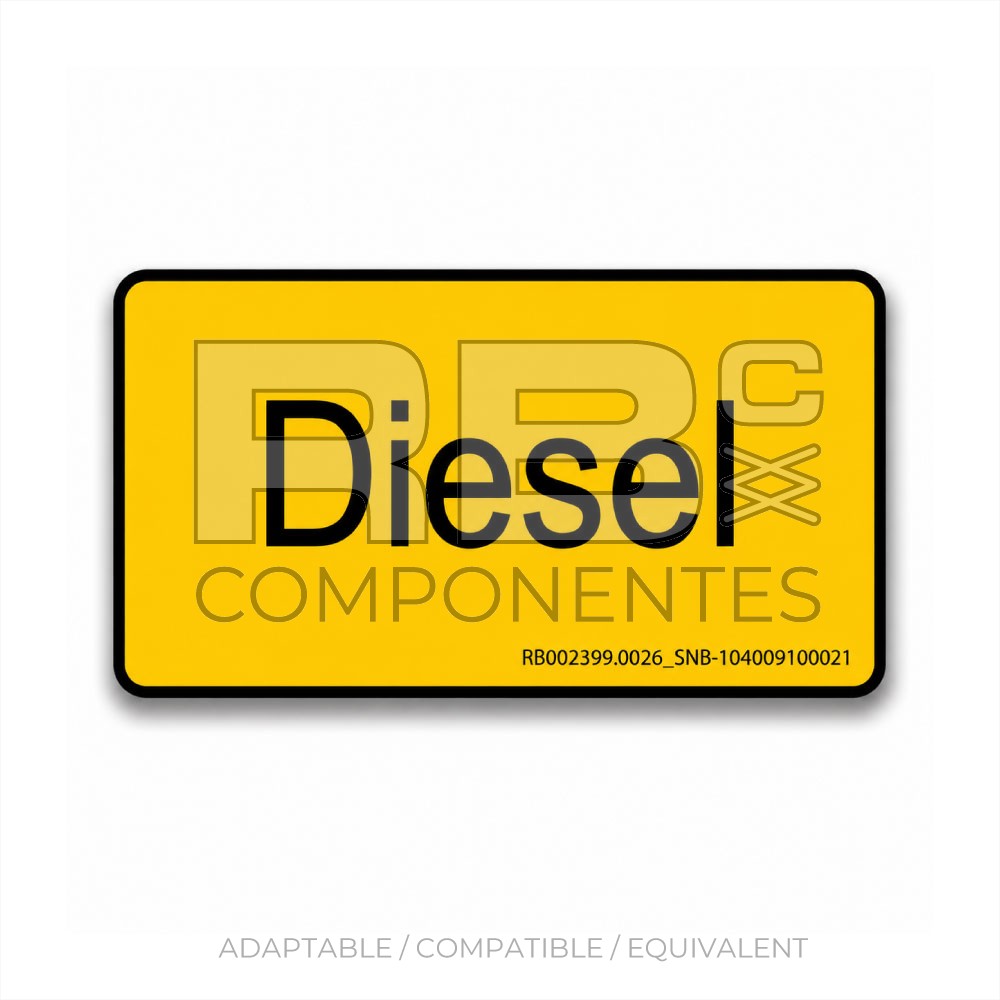 ADH. SNB 104009100021 DIESEL 100x50mm