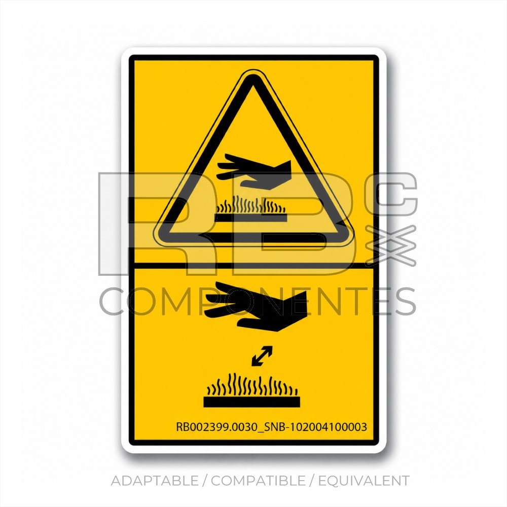 ADH. SNB 102004100003 SUPERFICIE CALIENTE 55x80mm