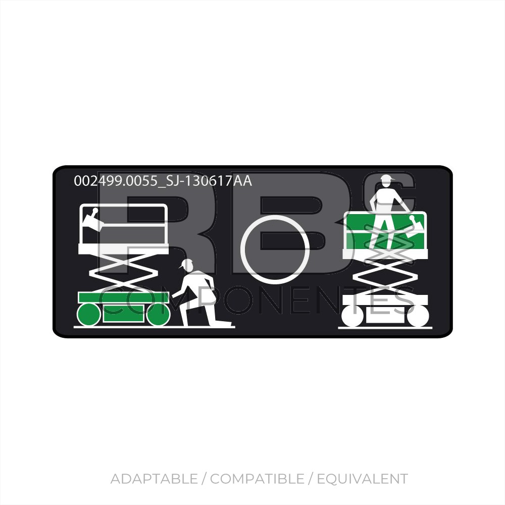COMPATIBLE DECAL  REF. SJ. 130617AA