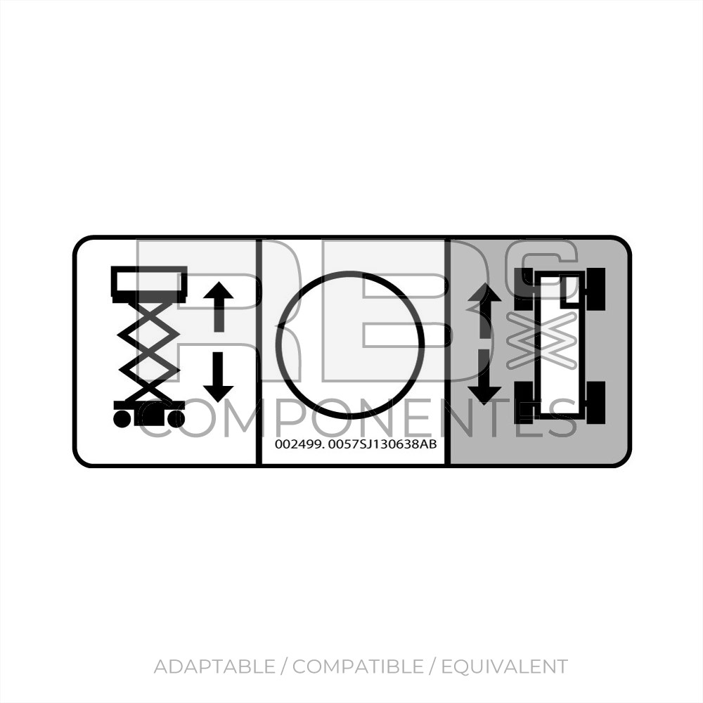 DECAL DRIVE/LIFT adaptable SJ 130638
