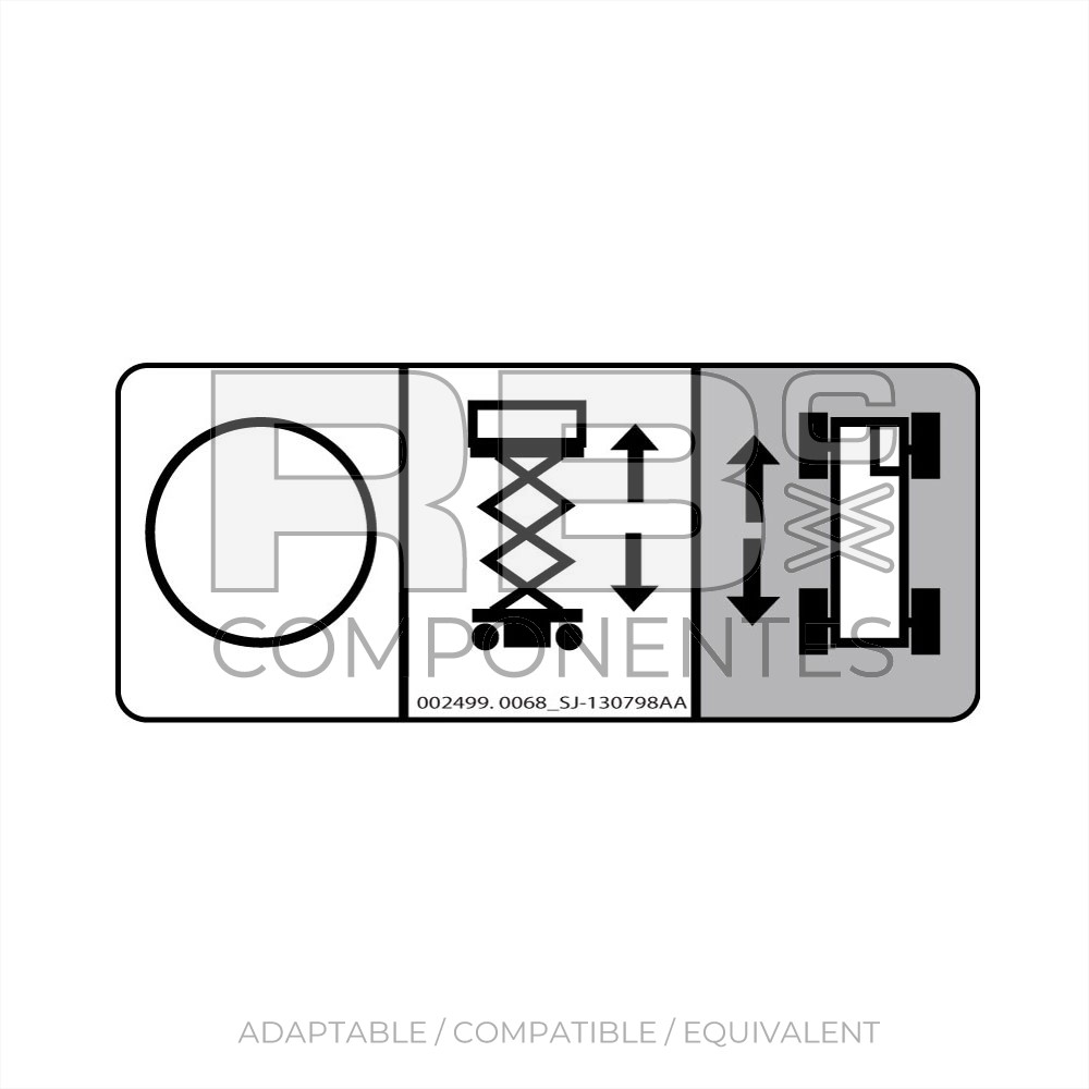 COMPATIBLE DECAL  REF. SJ. 130798AA