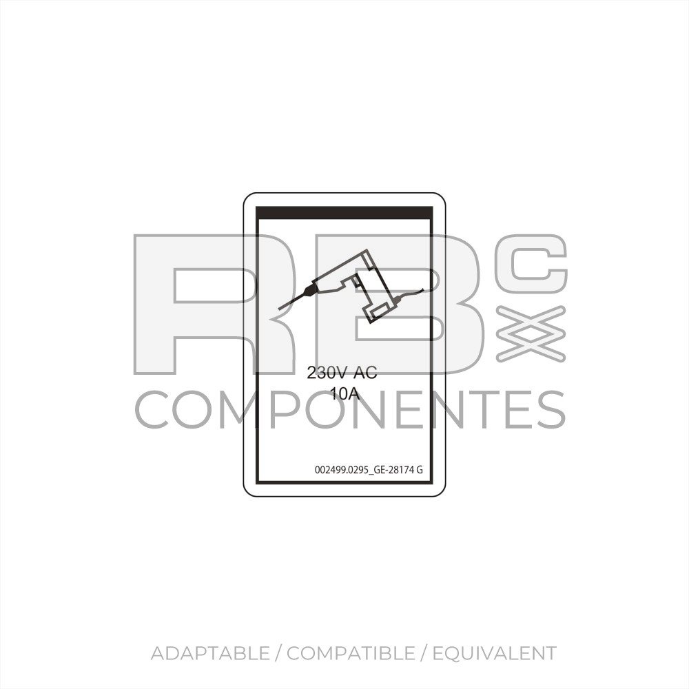 DECAL COMPATIBLE WITH GE 28174