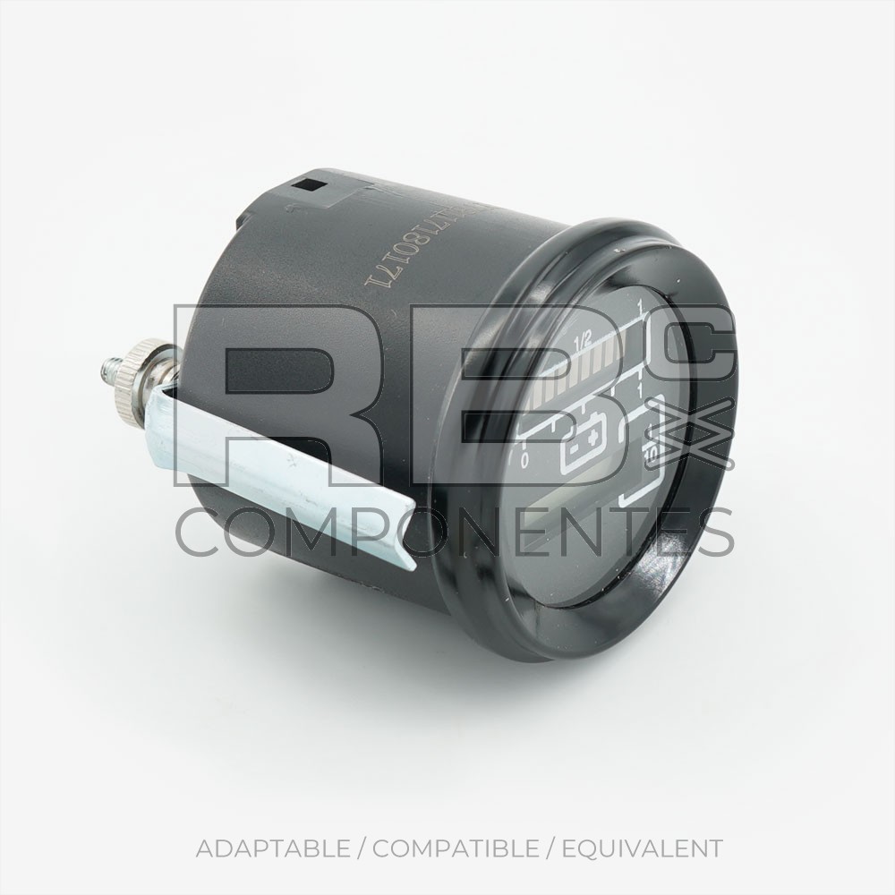 HOURMETER WITH BATTERY CHARGE INDICATOR AND CUT RE