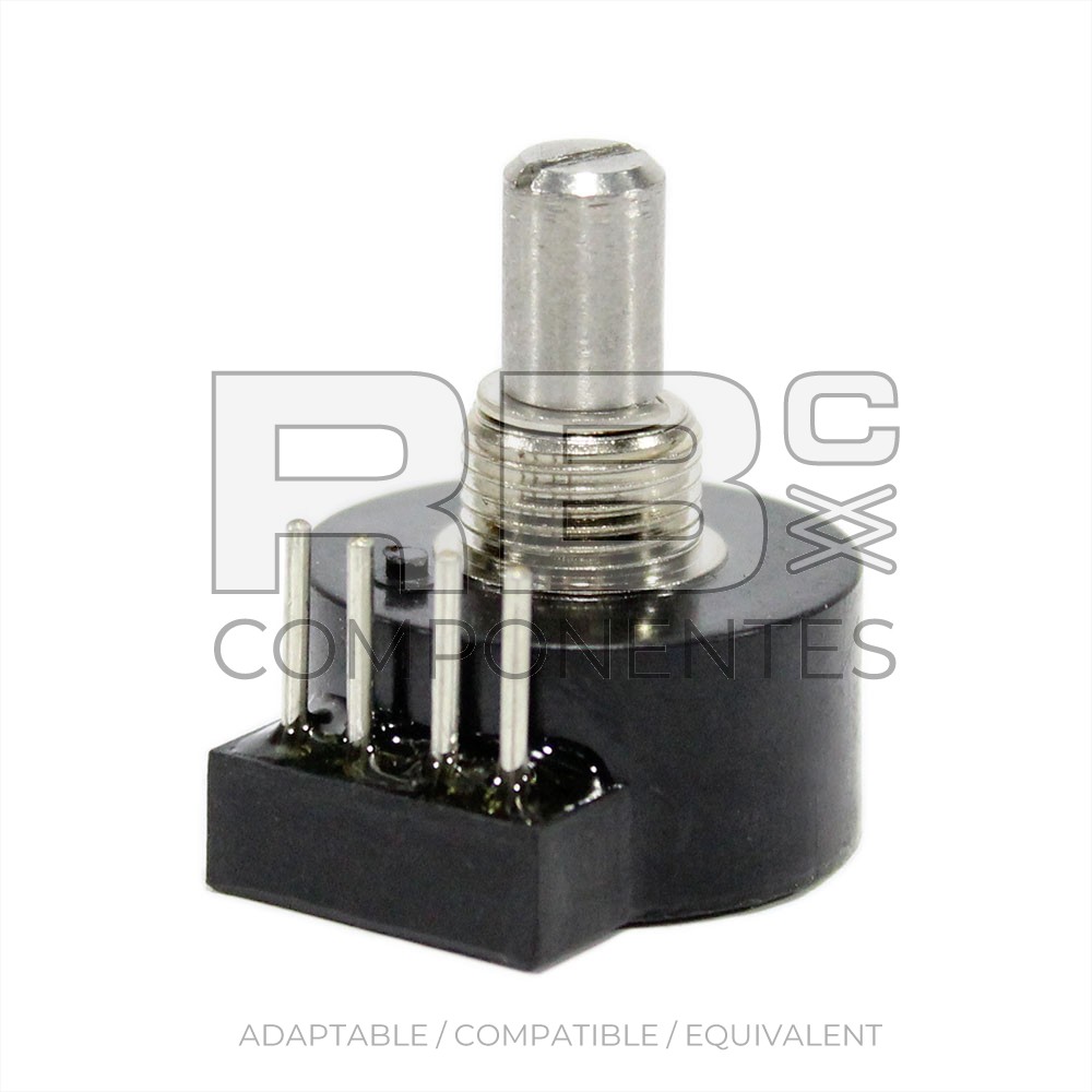 SHORT CERAMIC POTENTIOMETERS 10 K / PLATE WITH 4 C