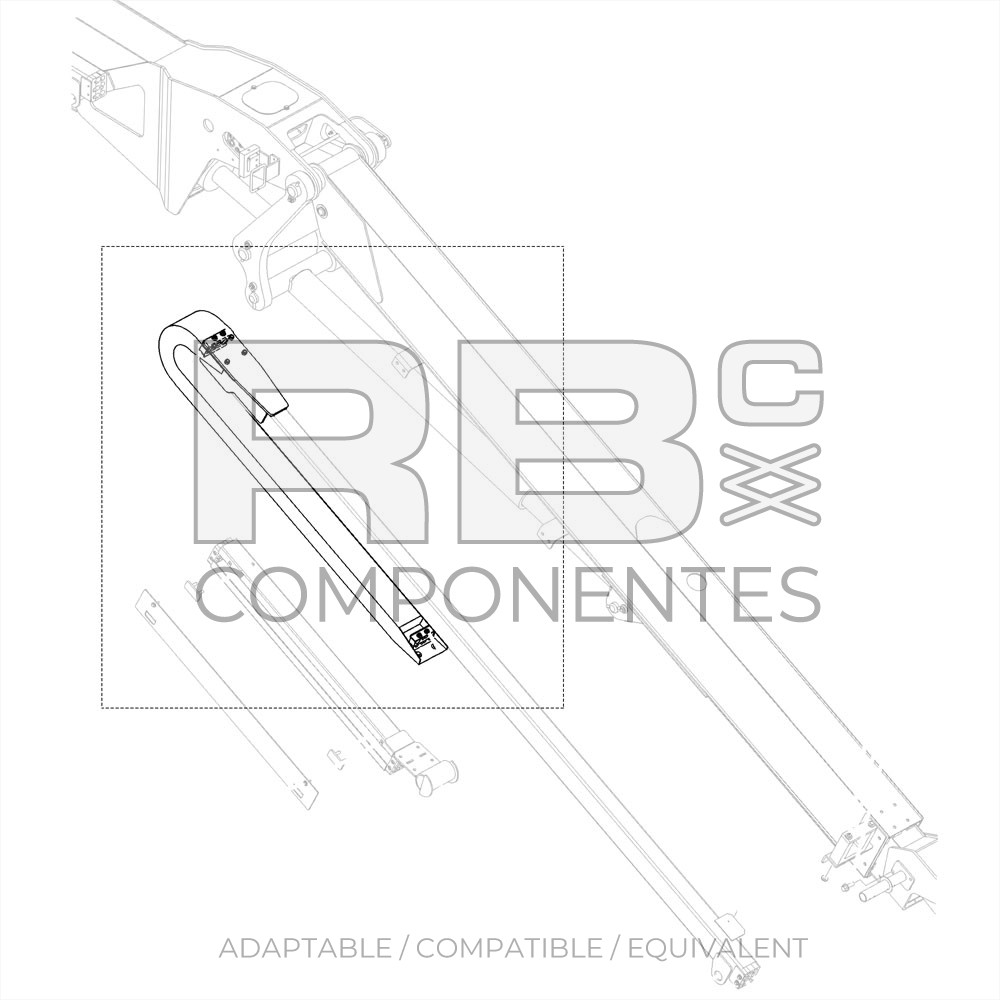 COMPLETE CABLE TRACK COMPATIBLE  GE 94775