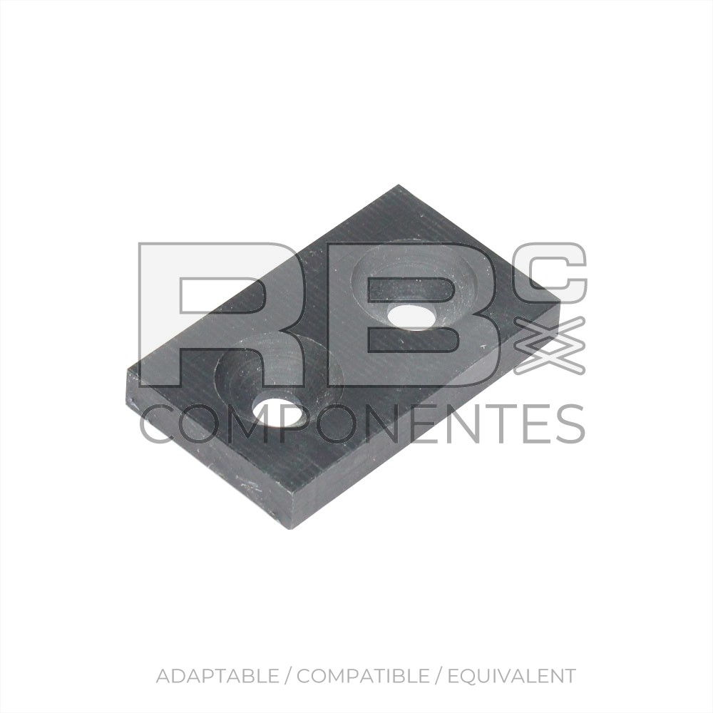 PATIN RECTANGULAR 50X30X7MM