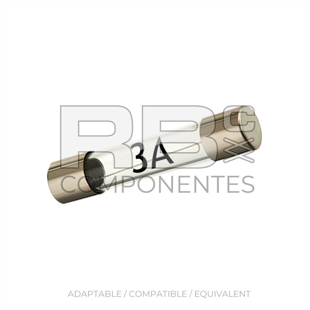 3 AMP  32 MM FUSE GLASS