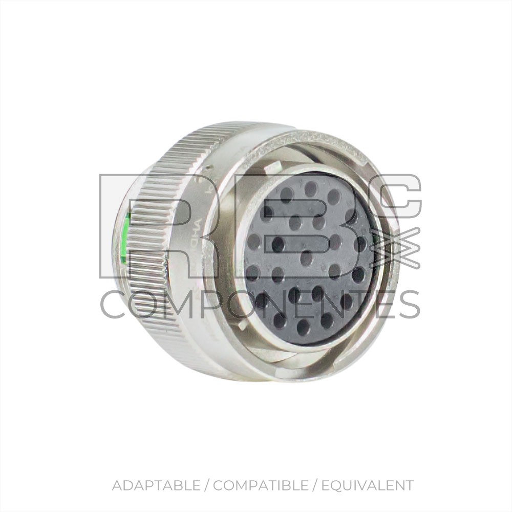FEMALE CONNECTOR FOR HOSE OF 23 PINS