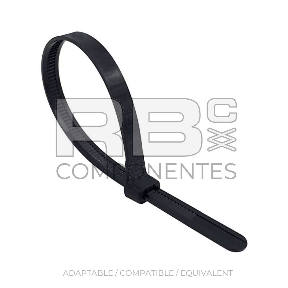 BOLSA BRIDAS 100 UDS DE 7,6X292 MM  NEGRA