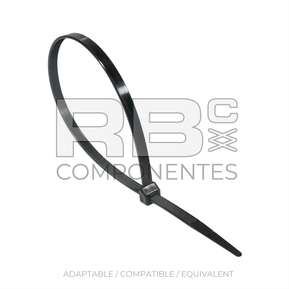 BOLSA BRIDAS 100 UDS DE 7,6X380MM NEGRA