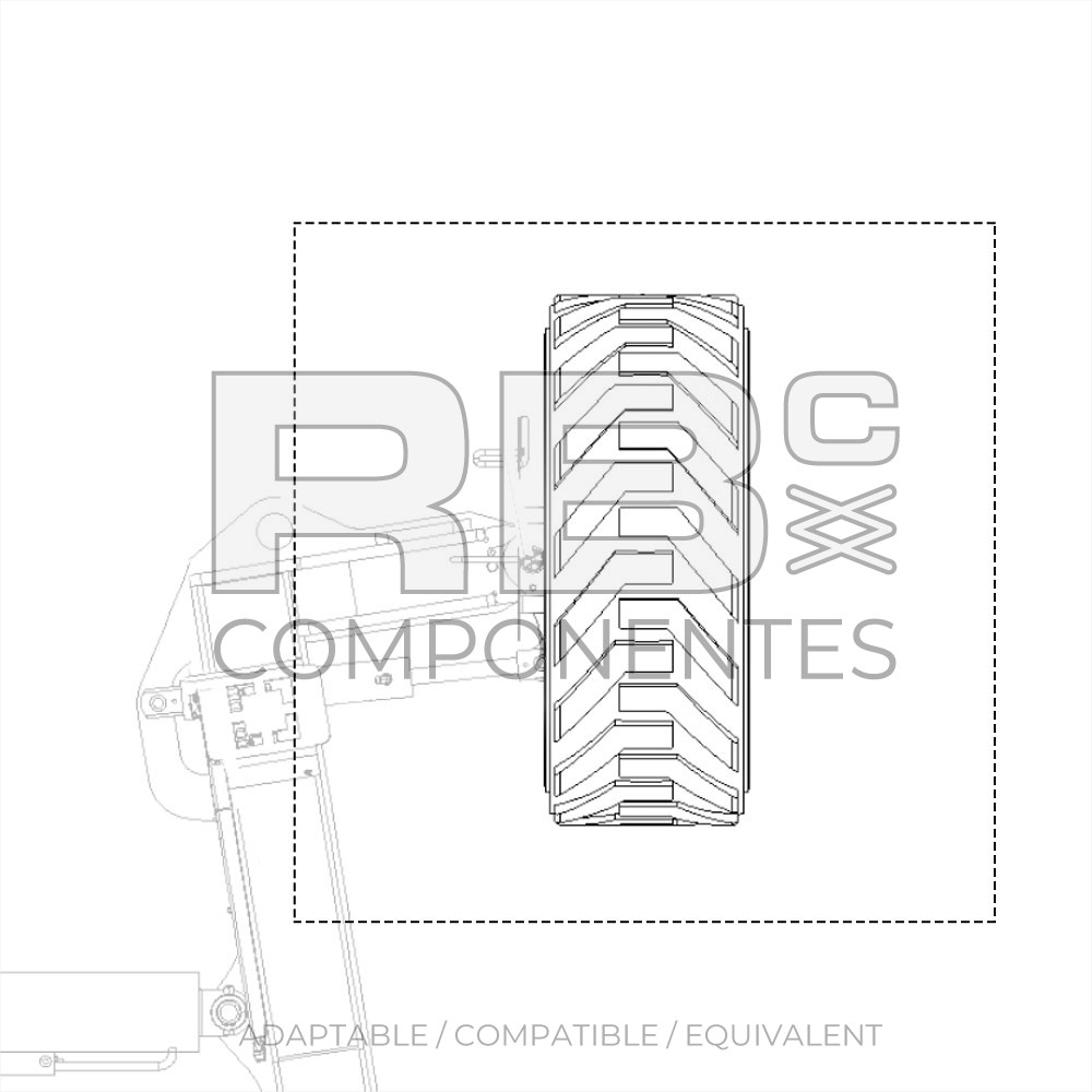 ADAPTABLE  WHEEL REF 1275102