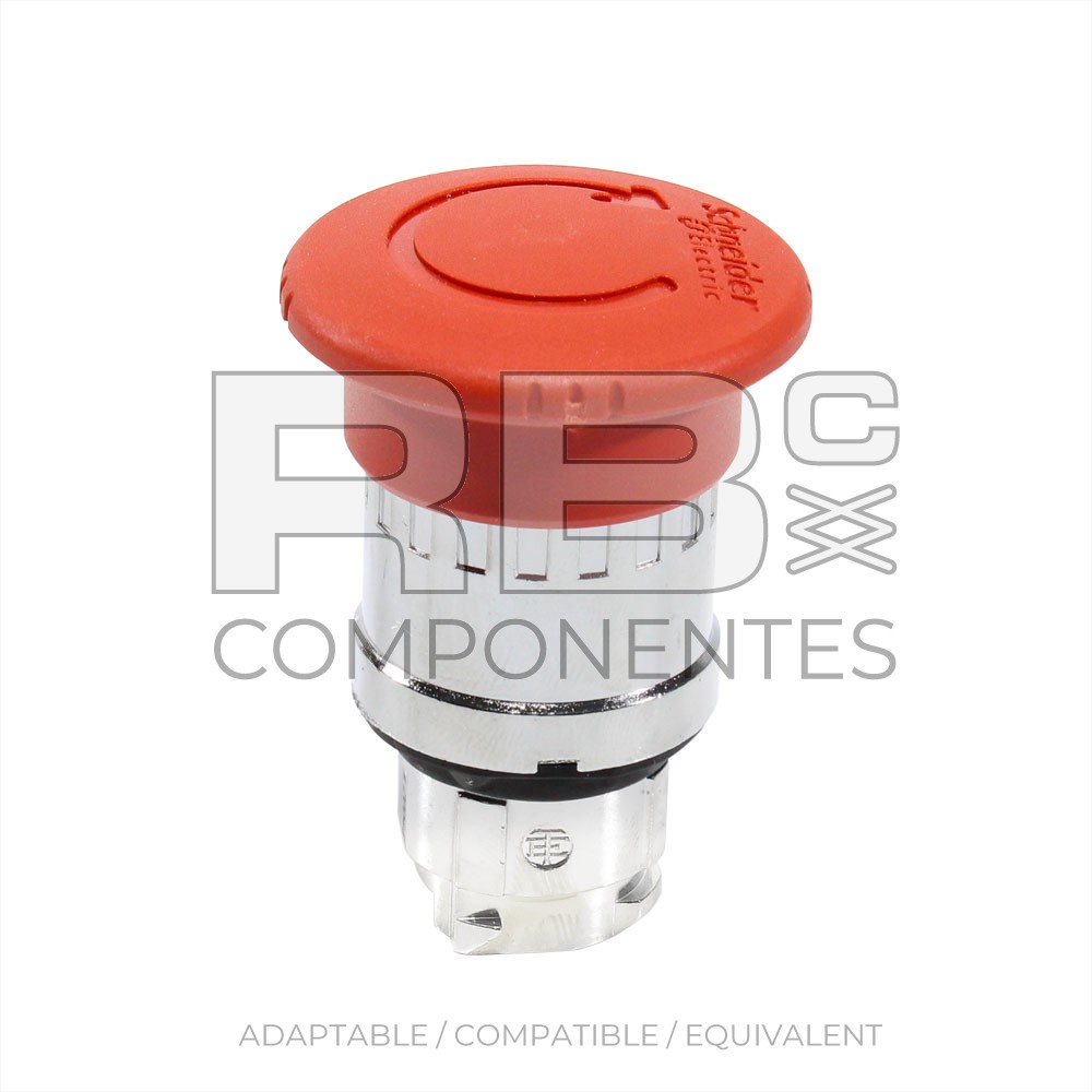 EMERGENCY BUTTON (PUSH AND TURN) ZB4 TELEM.