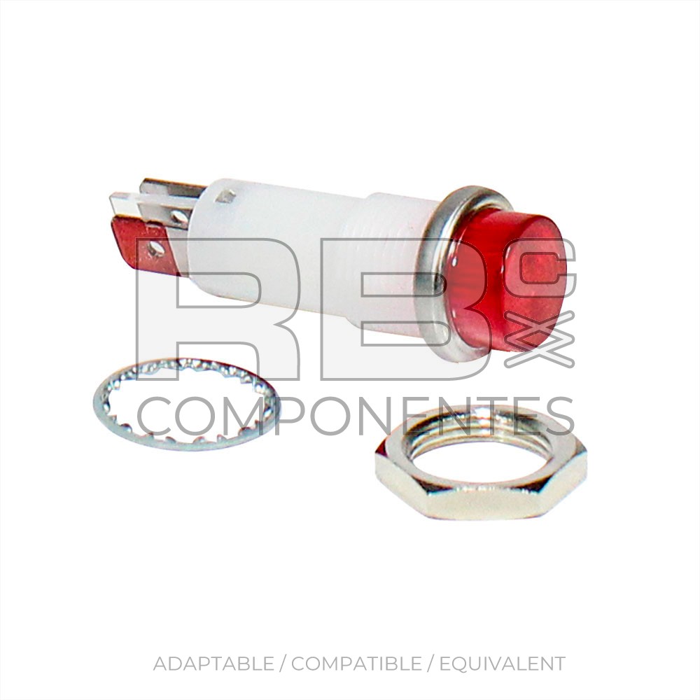 RED LED LIGHT INDICATOR COMPATIBLE GE 824879