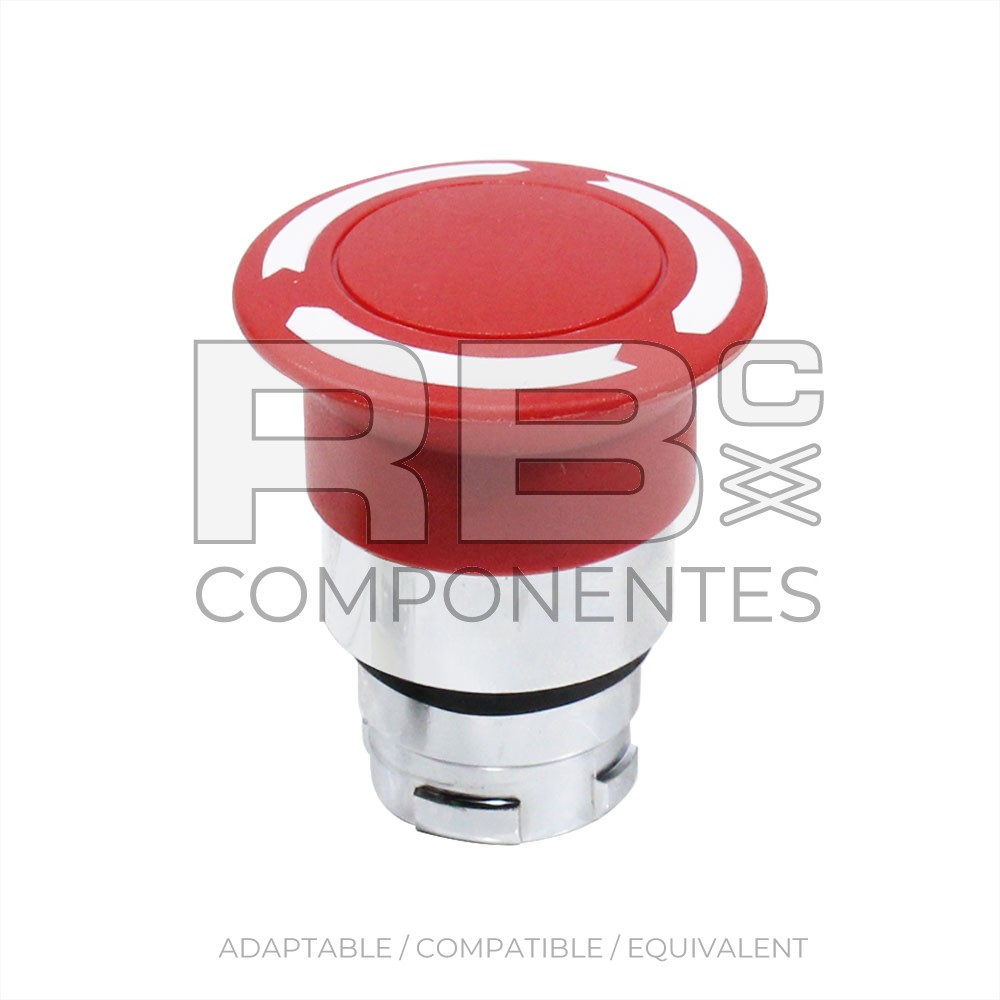 EMERGENCY BUTTON (PUSH AND TURN) FOR SUPPORT TYPE