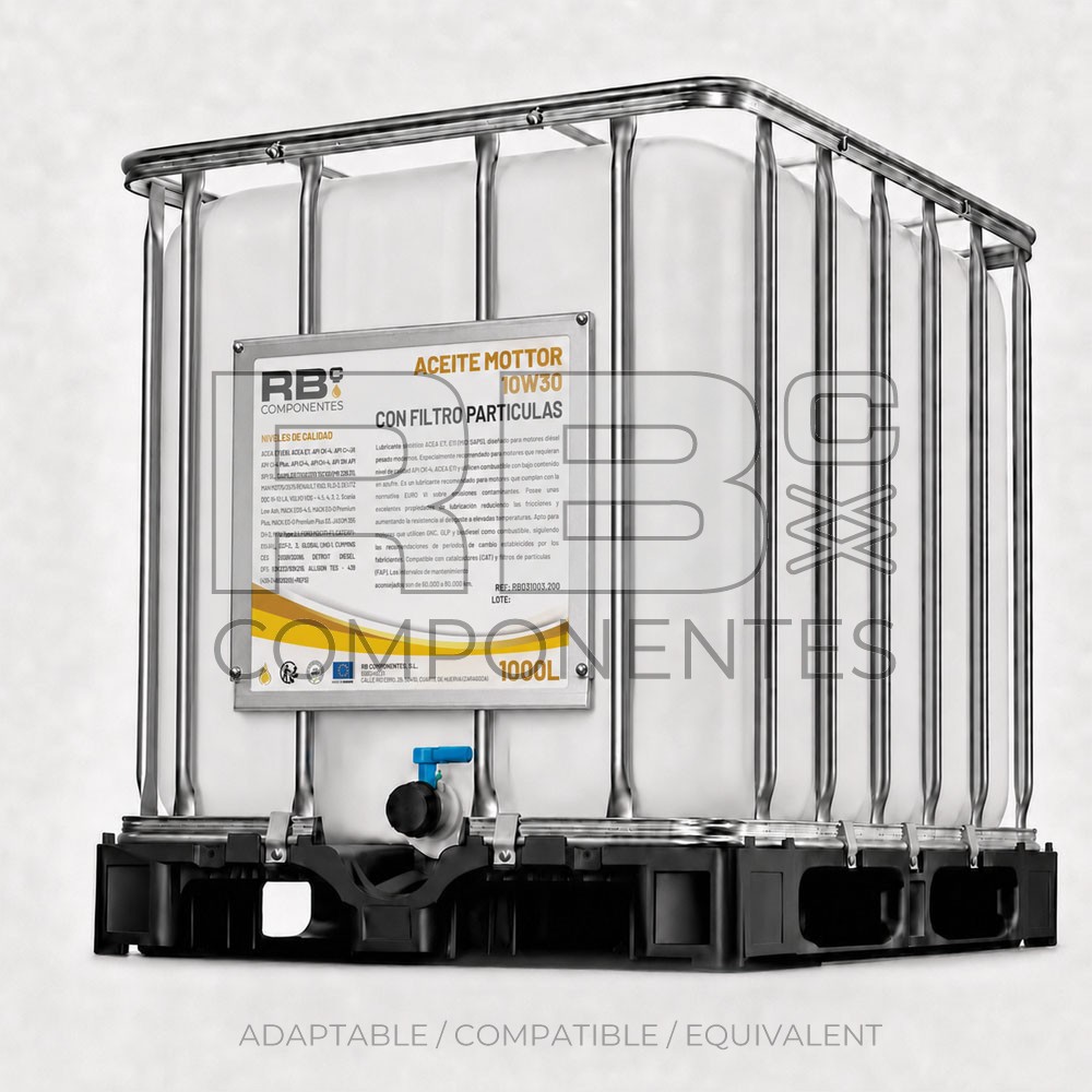 ENGINE OIL 10W40 WITH PARTICULATE FILTER 1000L
