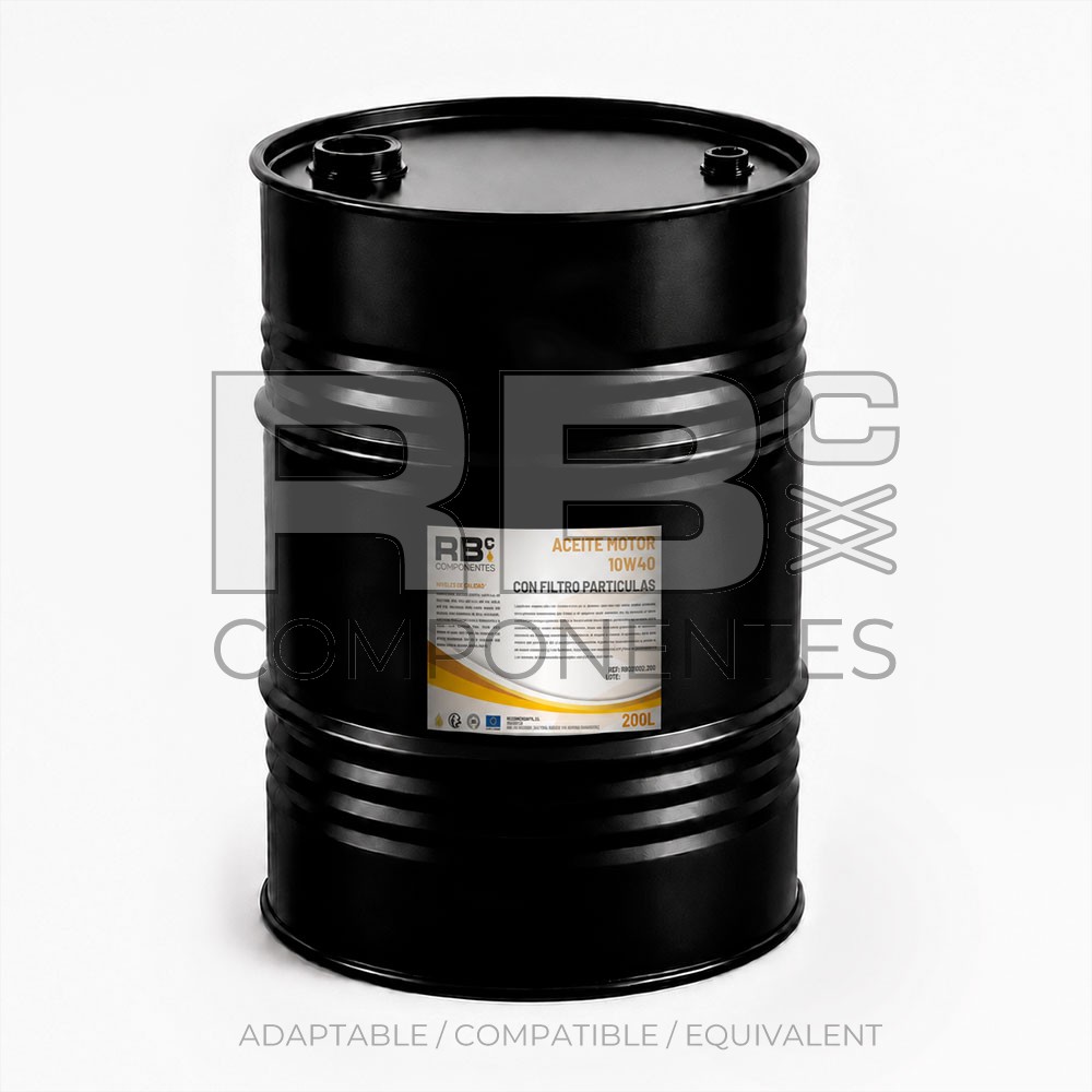 ENGINE OIL 10W40 WITH PARTICULATE FILTER 200L