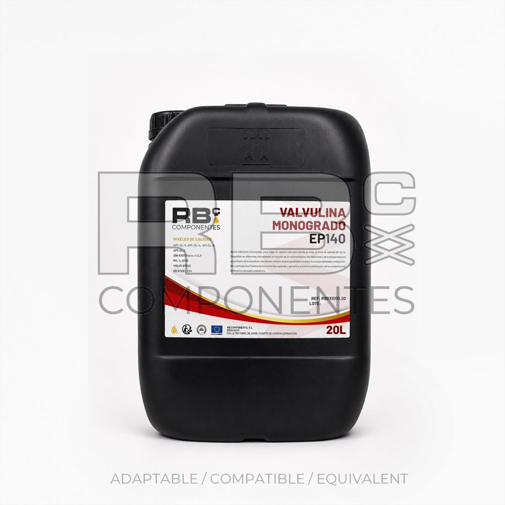 MONOGRADE GEAR OIL EP140 20L